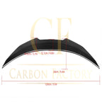 PSM Style Pre-Preg Carbon Fibre Boot Spoiler for BMW G30 5 Series F90 M5 17-23