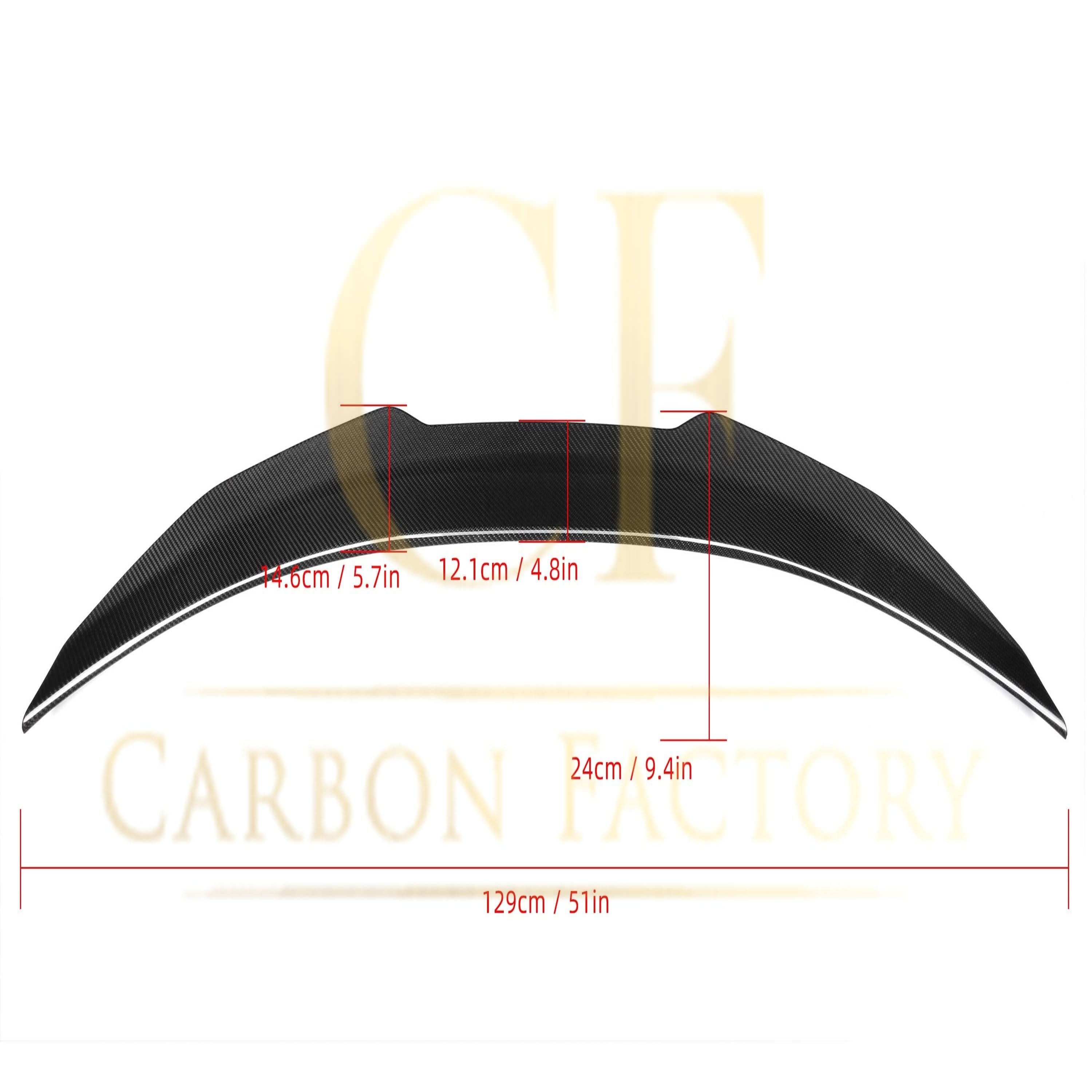 PSM Style Pre-Preg Carbon Fibre Boot Spoiler for BMW G30 5 Series F90 M5 17-23