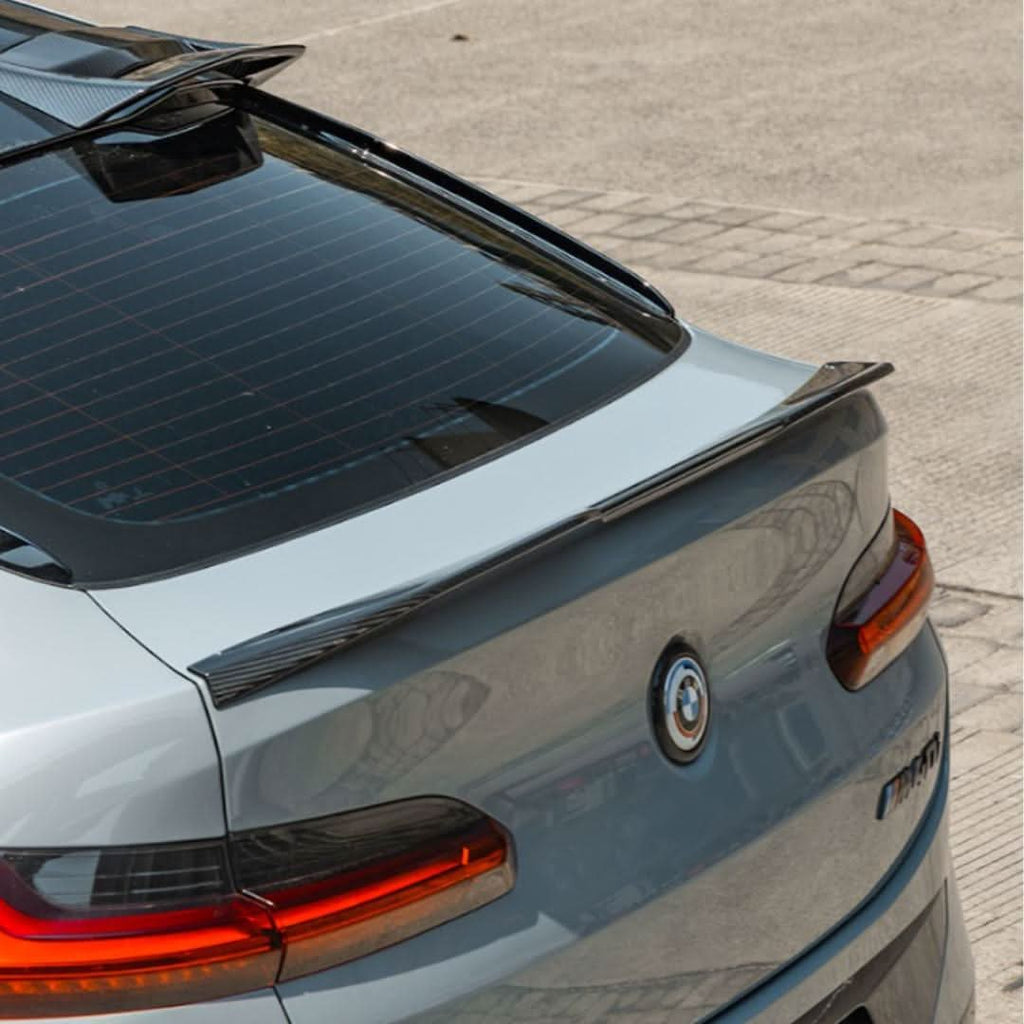 SQ Style Pre-Preg Carbon Fibre Boot Spoiler for BMW  G02 X4 F98 X4M 2019-Present