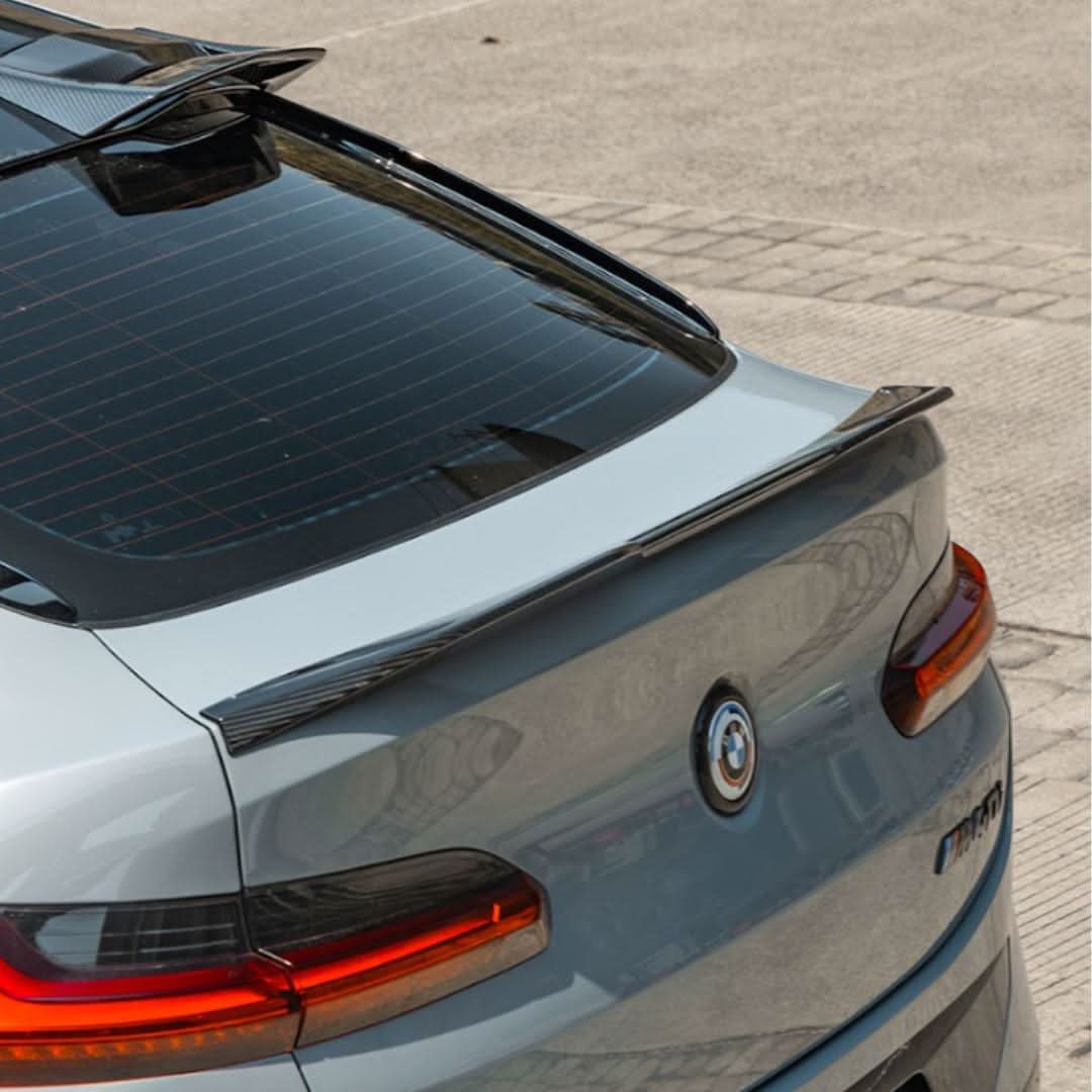 SQ Style Pre-Preg Carbon Fibre Boot Spoiler for BMW  G02 X4 F98 X4M 2019-Present