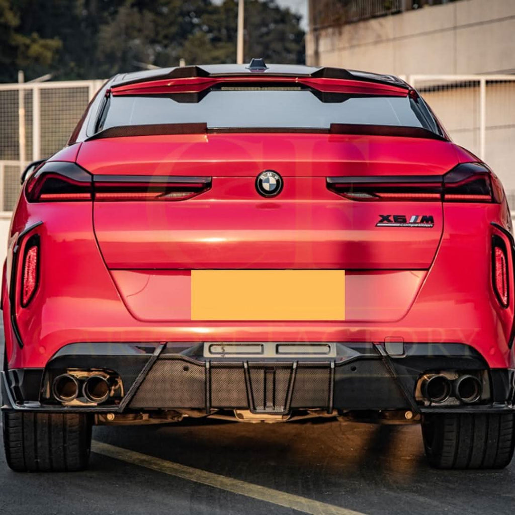 SQ Style Pre-preg Carbon Fibre Roof Spoiler for BMW G06 X6 F96 X6M 19-Present