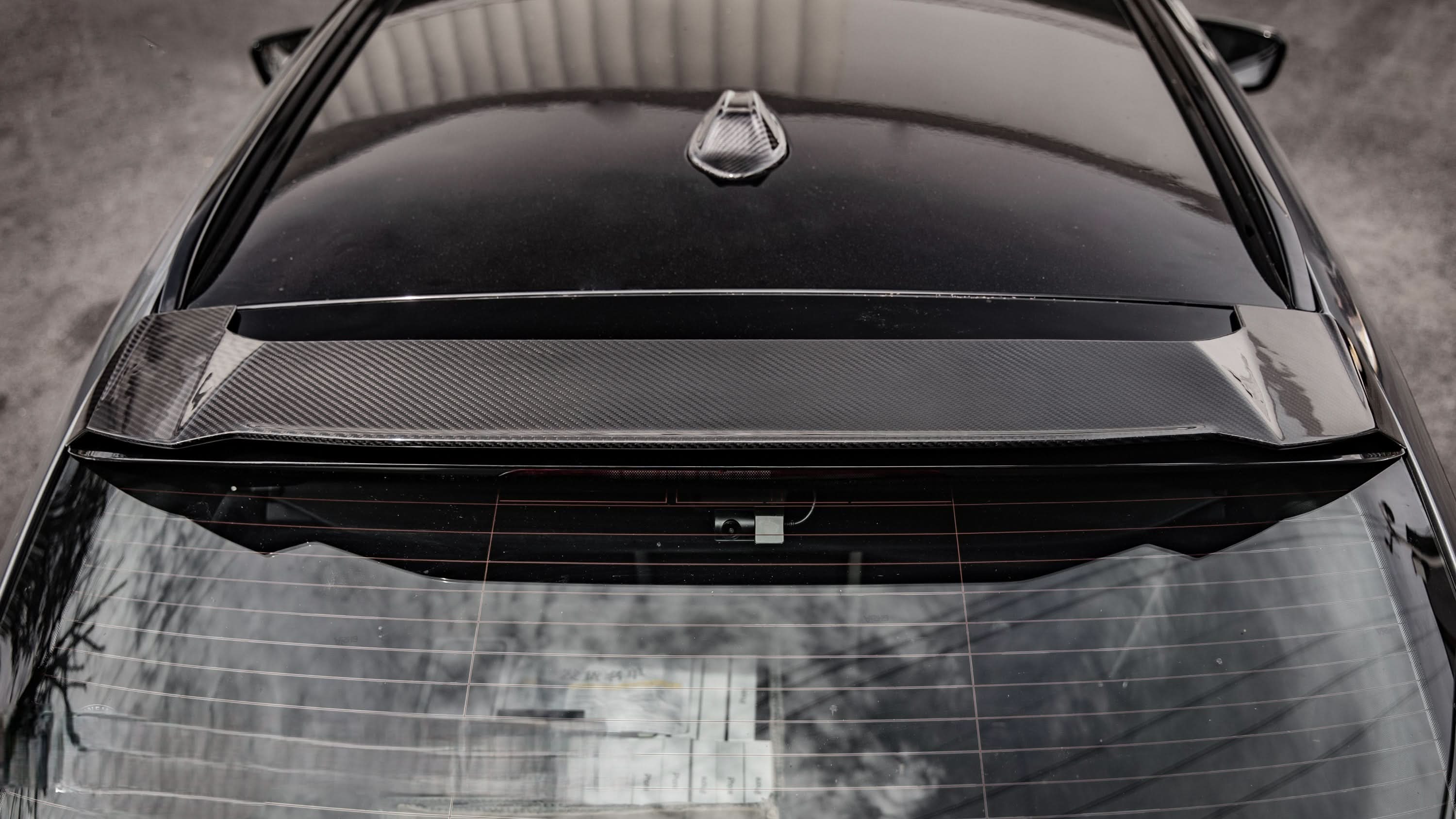 SQ2 Style Pre-Preg Carbon Fibre Roof Spoiler for BMW G81 M3 G21 3 Series Touring 19-Present