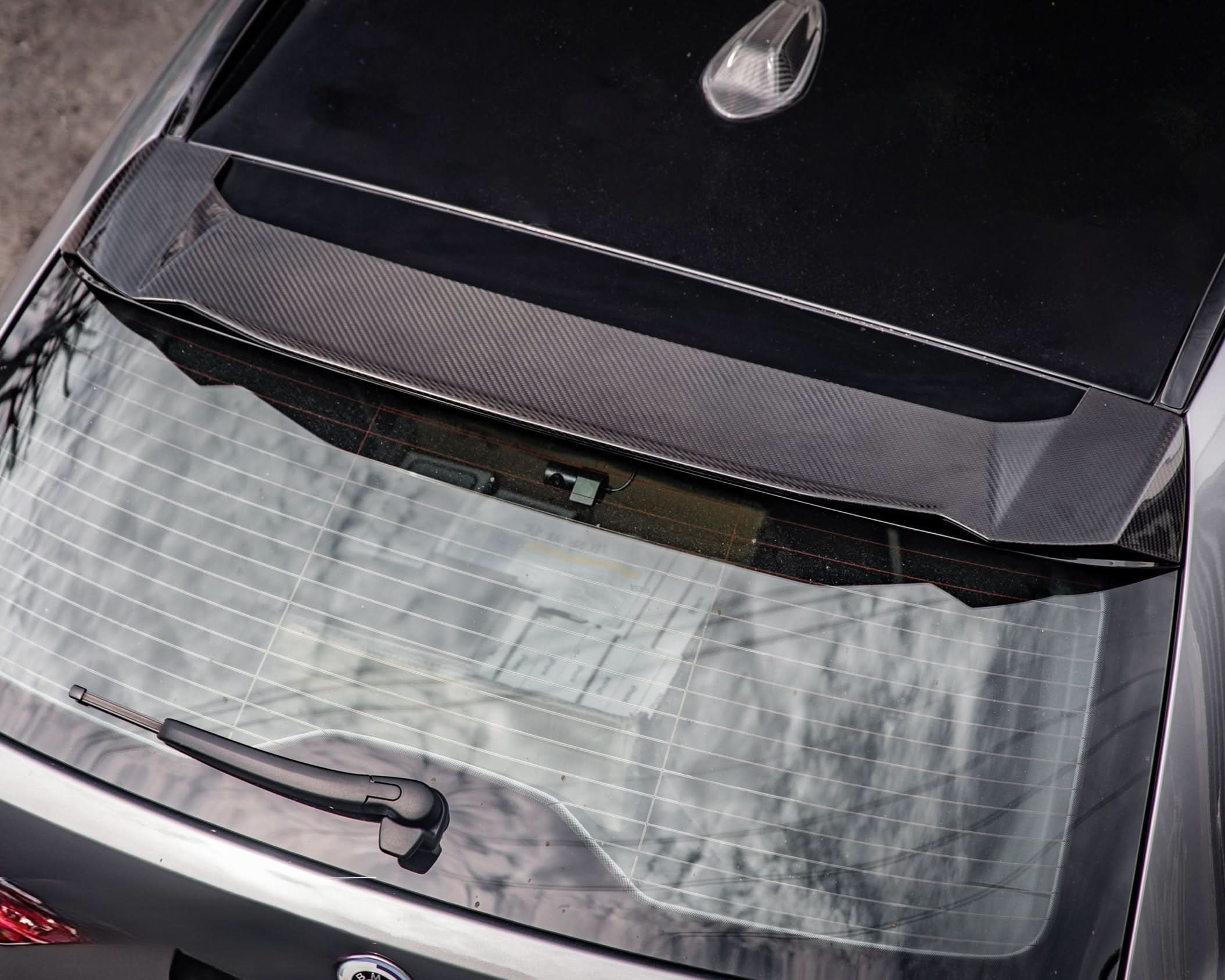 SQ2 Style Pre-Preg Carbon Fibre Roof Spoiler for BMW G81 M3 G21 3 Series Touring 19-Present