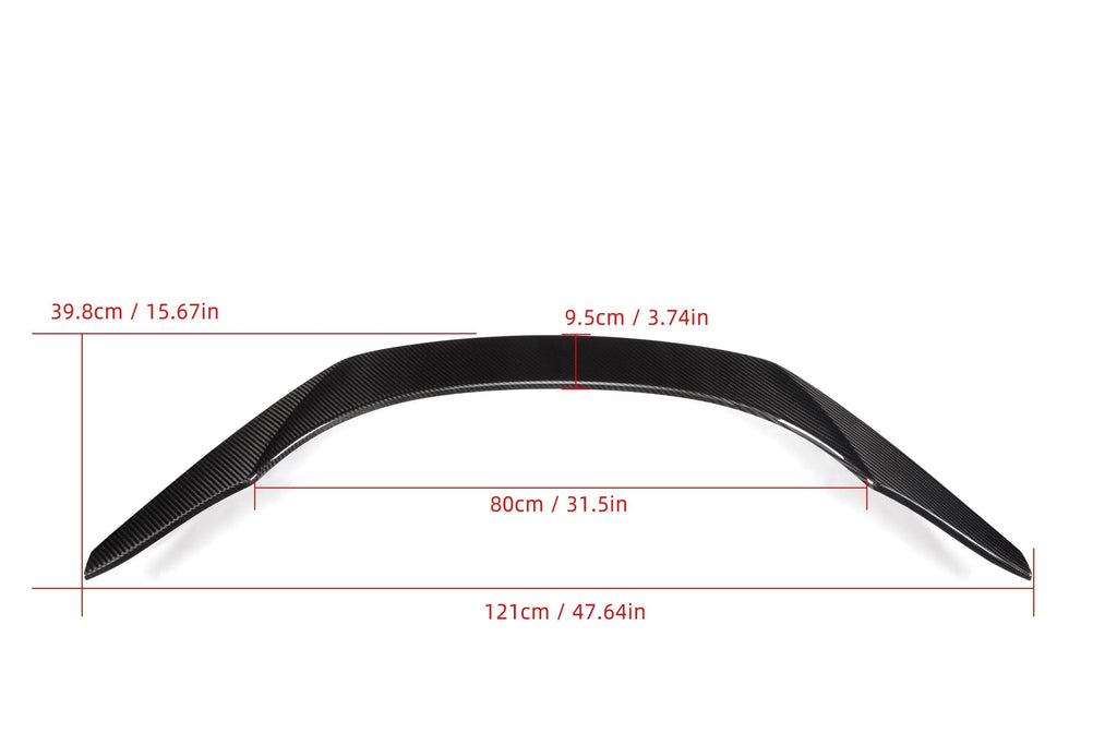 TRD Style Pre-Preg Carbon Fibre Rear Spoiler for Toyota A90 Supra 19-Present