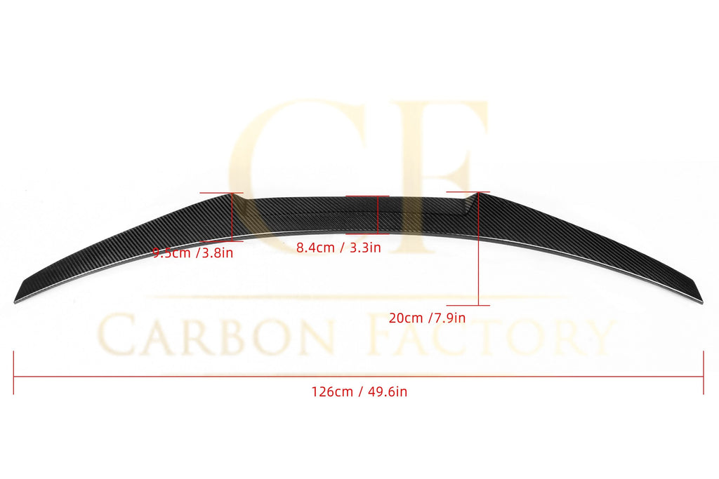V Style Pre-Preg Carbon Fibre Boot Spoiler for Audi C8 A6 S6 19-24
