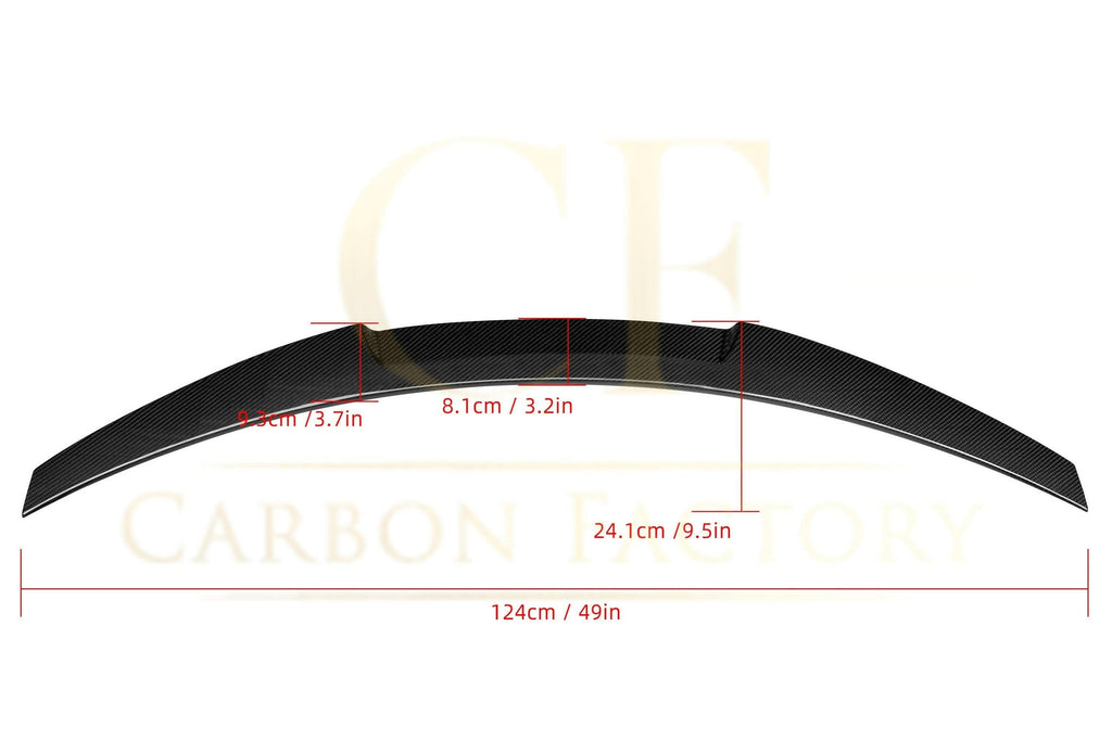 V Style Pre-Preg Carbon Fibre Boot Spoiler for BMW 2 Series F22 F87 M2 13-21