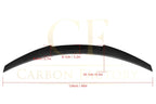 V Style Pre-Preg Carbon Fibre Boot Spoiler for BMW 2 Series F22 F87 M2 13-21