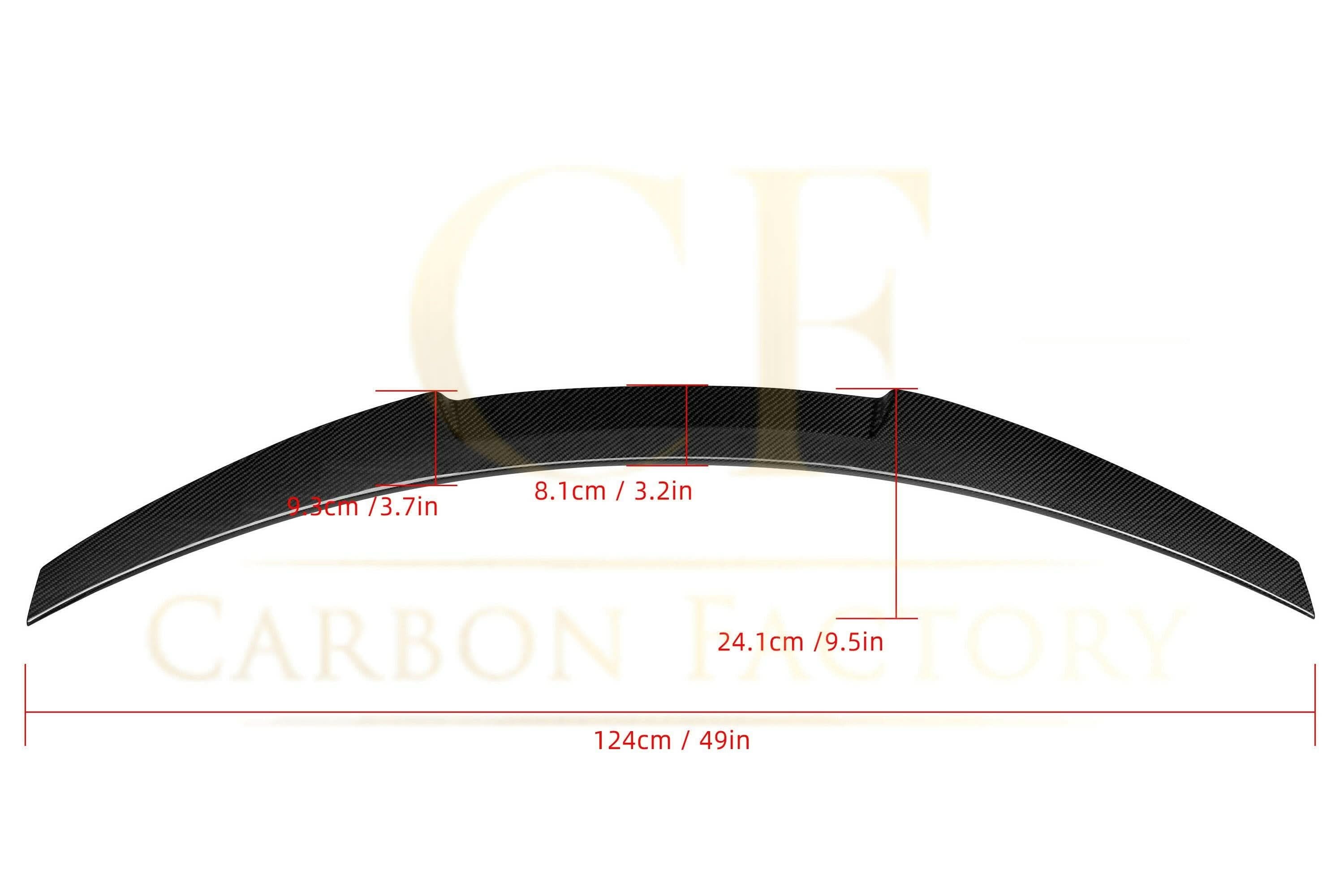 V Style Pre-Preg Carbon Fibre Boot Spoiler for BMW 2 Series F22 F87 M2 13-21