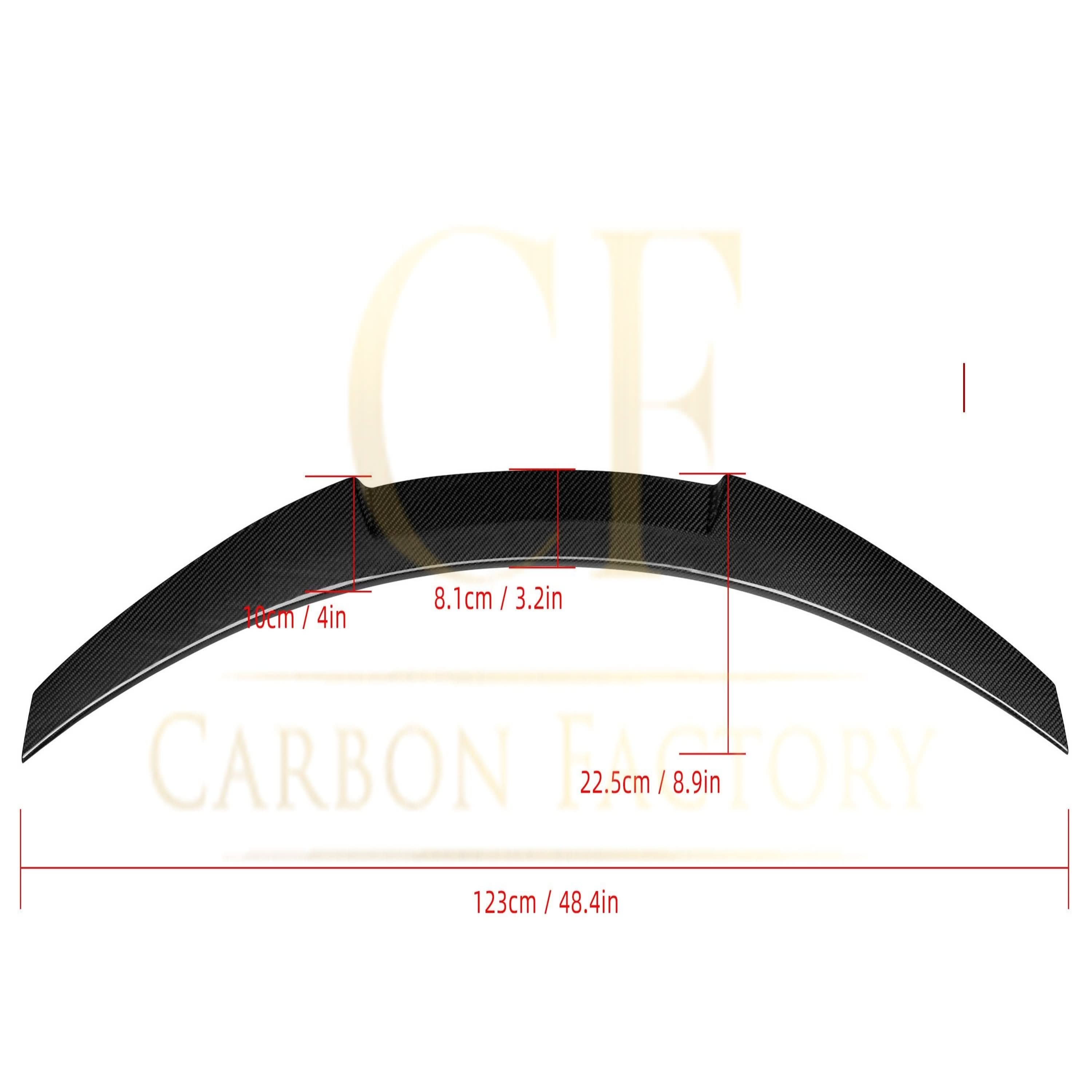 V Style Pre-Preg Carbon Fibre Boot Spoiler for BMW 3 Series E93 Convertible inc M3 07-13