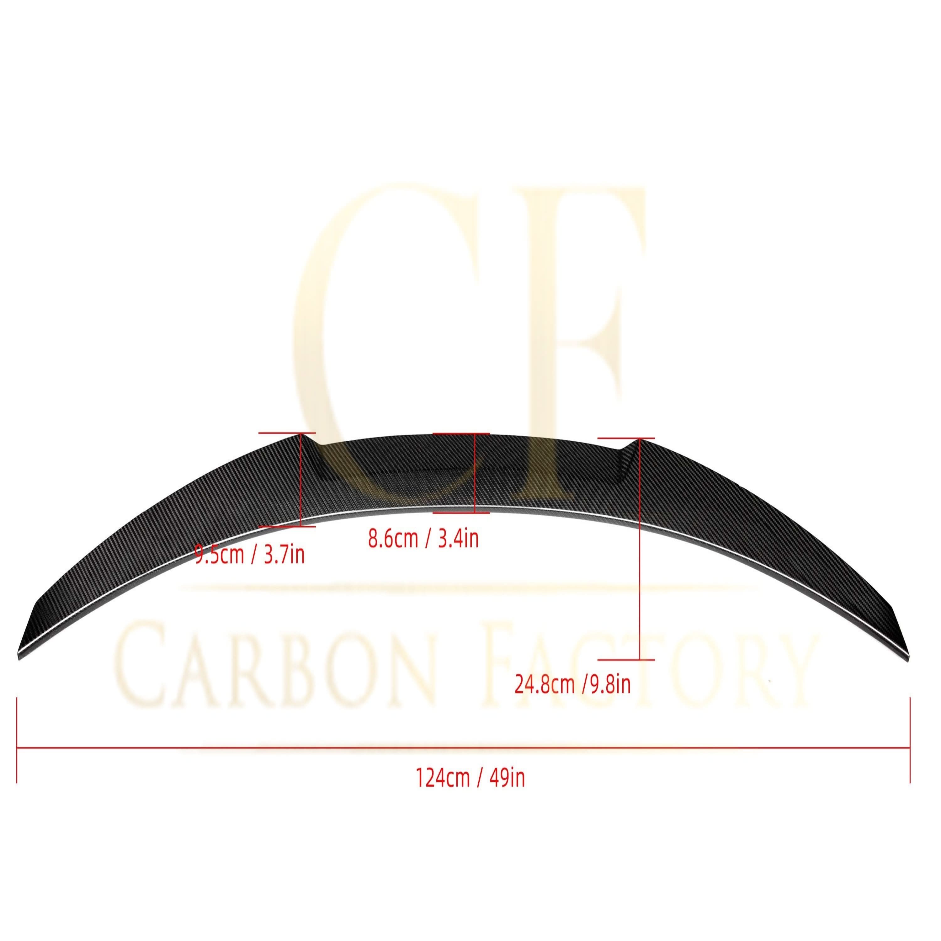 V Style Pre-Preg Carbon Fibre Boot Spoiler for BMW 3 Series F30 F80 Saloon inc M3 13-18