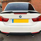 V Style Pre-Preg Carbon Fibre Boot Spoiler for BMW 4 Series F33 Convertible inc F83 M4 14-20