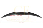 V Style Pre-Preg Carbon Fibre Boot Spoiler for BMW 4 Series F33 Convertible inc F83 M4 14-20