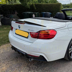 V Style Pre-Preg Carbon Fibre Boot Spoiler for BMW 4 Series F33 Convertible inc F83 M4 14-20