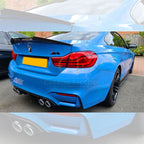 V Style Pre-Preg Carbon Fibre Boot Spoiler for BMW F82 M4 Coupe 14-20