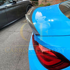 V Style Pre-Preg Carbon Fibre Boot Spoiler for BMW F82 M4 Coupe 14-20