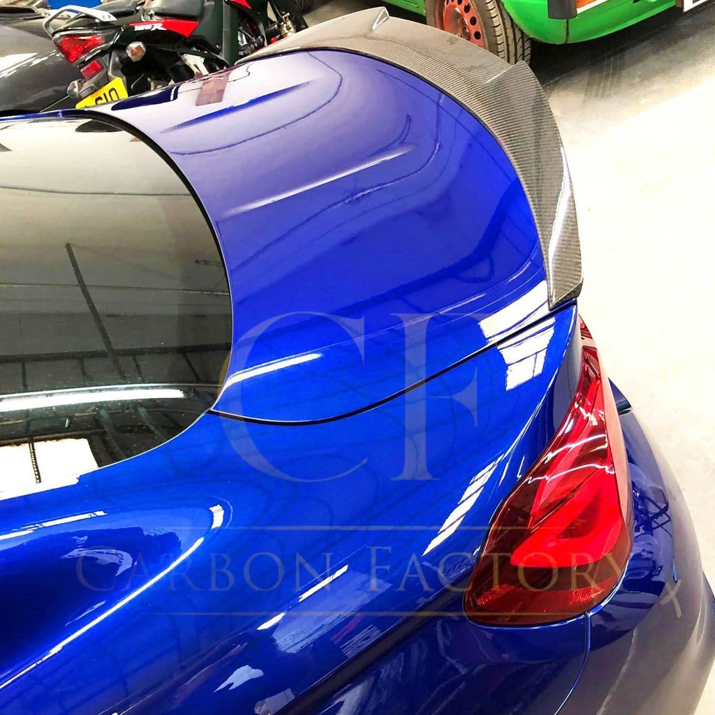 V Style Pre-Preg Carbon Fibre Boot Spoiler for BMW F82 M4 Coupe 14-20