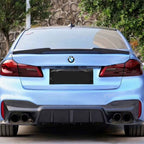 V Style Pre-Preg Carbon Fibre Boot Spoiler for BMW G30 5 Series F90 M5 17-23