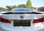 V Style Pre-Preg Carbon Fibre Boot Spoiler for BMW G30 5 Series F90 M5 17-23