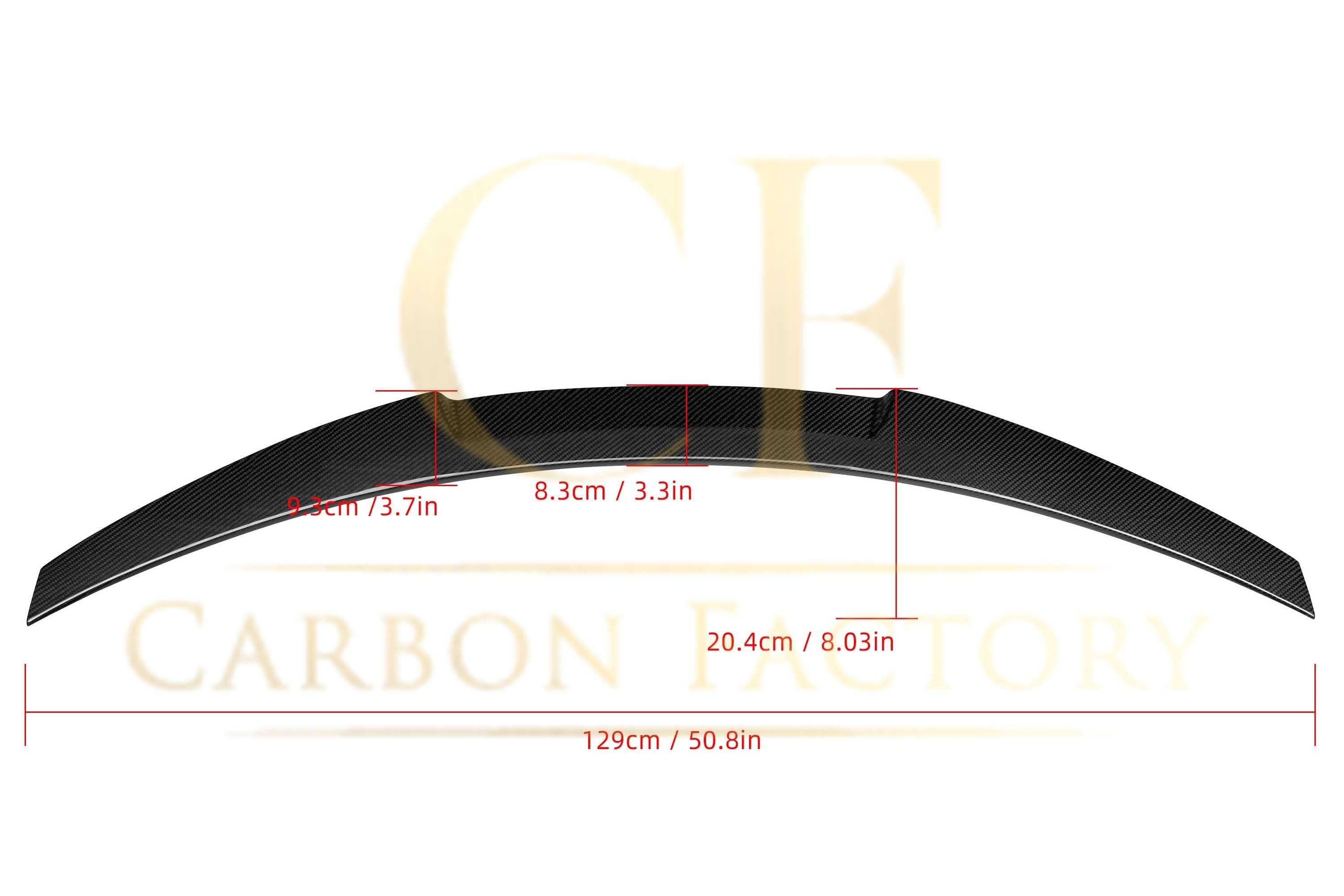 V Style Pre-Preg Carbon Fibre Boot Spoiler for BMW G30 5 Series F90 M5 17-23