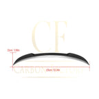 V Style Pre-Preg Carbon Fibre Mid Spoiler for BMW G01 X3 F97 X3M G08 IX3 LCI 22-25