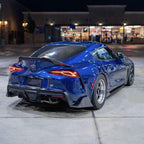 V Style Pre-Preg Carbon Fibre Rear Spoiler for Toyota A90 Supra 19-Present