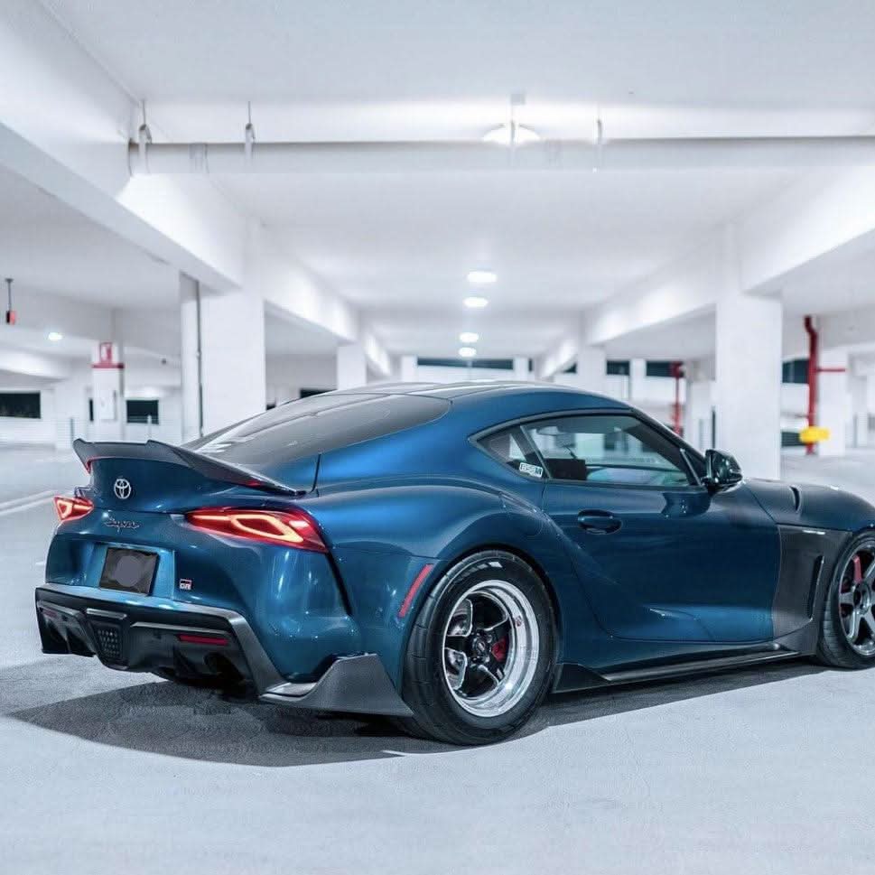 V Style Pre-Preg Carbon Fibre Rear Spoiler for Toyota A90 Supra 19-Present