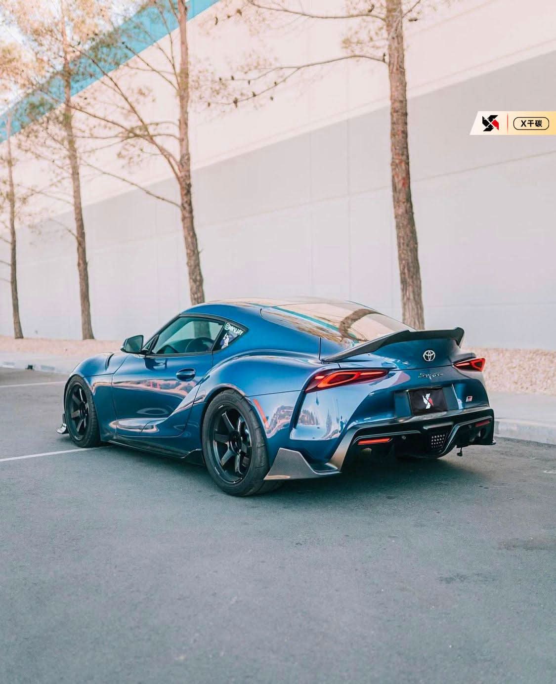 V Style Pre-Preg Carbon Fibre Rear Spoiler for Toyota A90 Supra 19-Present