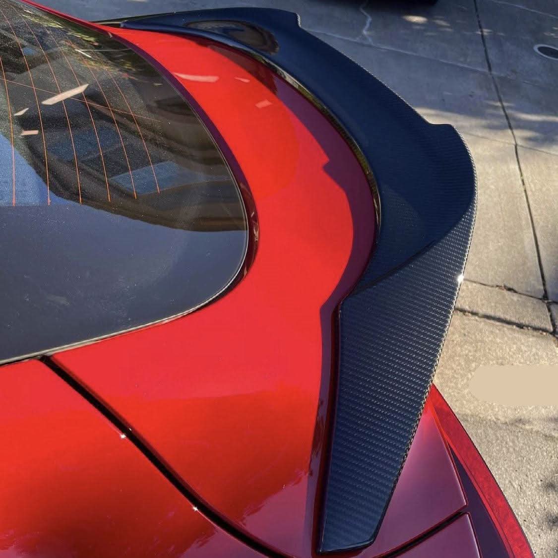 V Style Pre-Preg Carbon Fibre Rear Spoiler for Toyota A90 Supra 19-Present