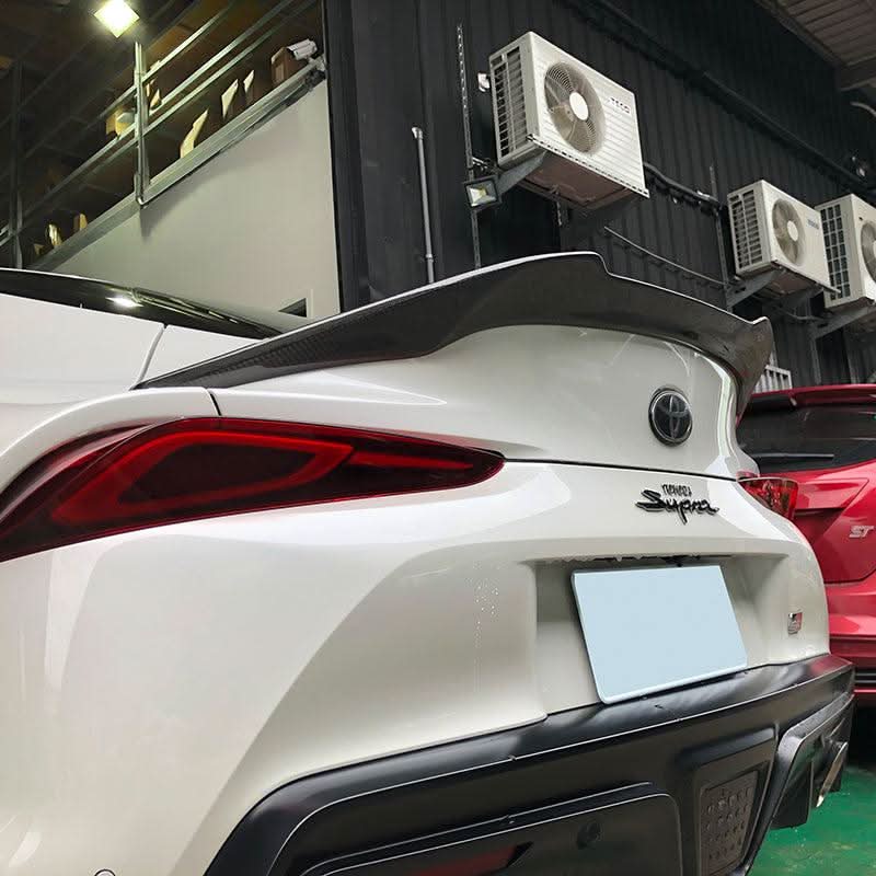 V Style Pre-Preg Carbon Fibre Rear Spoiler for Toyota A90 Supra 19-Present
