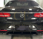 VS Style Pre-Preg Carbon Fibre Boot Spoiler for Mercedes Benz W222 S Class Coupe 14-20