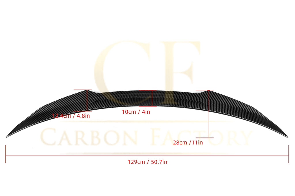 VS Style Pre-Preg Carbon Fibre Boot Spoiler for Mercedes Benz W222 S Class Coupe 14-20