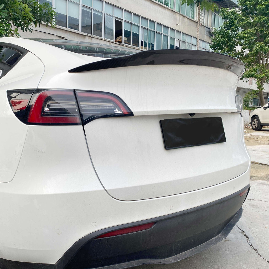 VS Style Pre-Preg Carbon Fibre Boot Spoiler for Tesla Model Y 16-Present