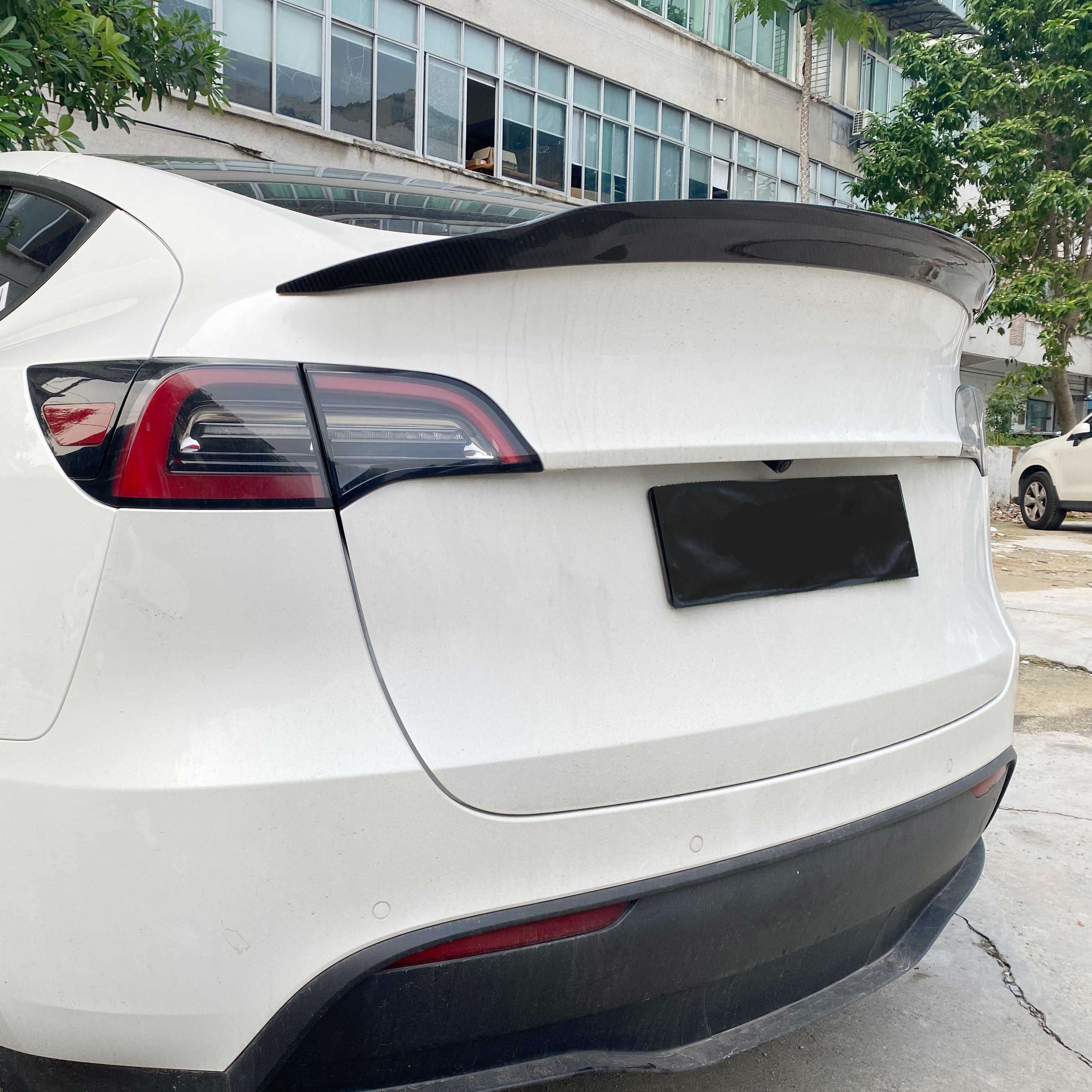 VS Style Pre-Preg Carbon Fibre Boot Spoiler for Tesla Model Y 16-Present