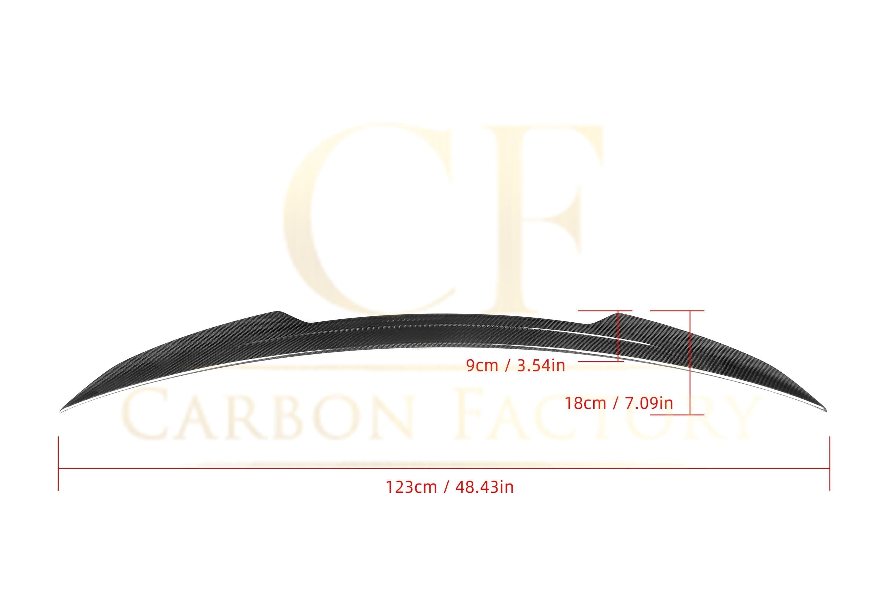 X Style Pre-Preg Carbon Fibre Boot Spoiler for Mercedes Benz C218 CLS 14-18