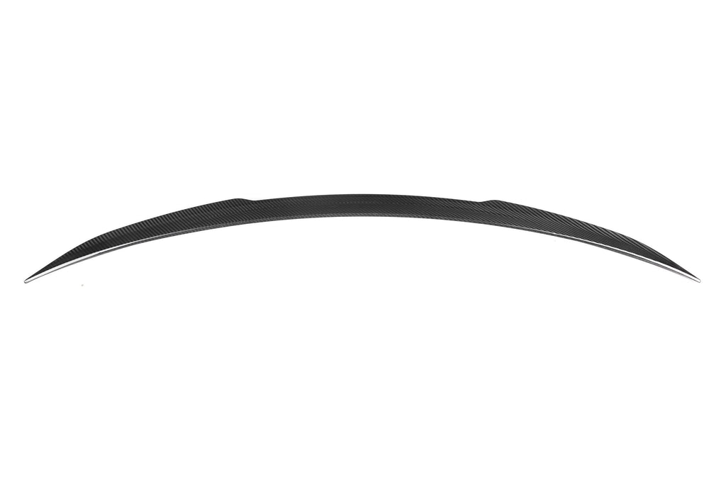 X Style Pre-Preg Carbon Fibre Boot Spoiler for Mercedes Benz C238 E Class Coupe 16-23