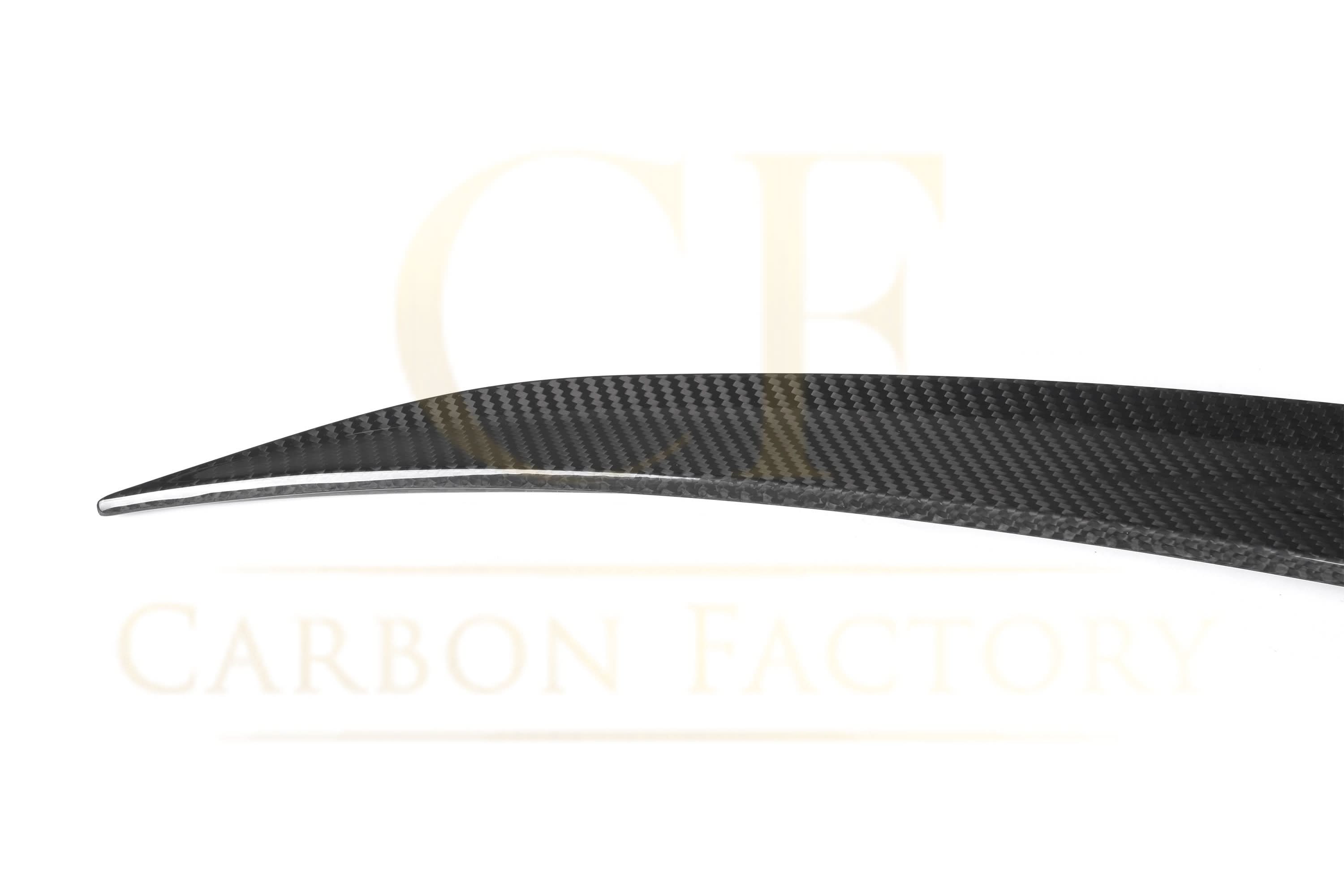 X Style Pre-Preg Carbon Fibre Boot Spoiler for Mercedes Benz C238 E Class Coupe 16-23