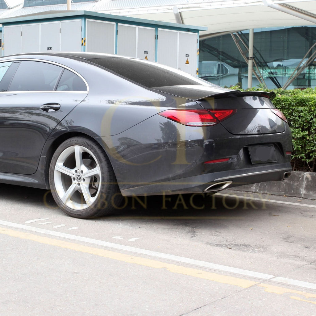X Style Pre-Preg Carbon Fibre Boot Spoiler for Mercedes Benz C257 CLS Saloon 20-Present