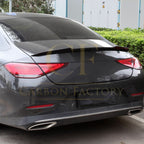 X Style Pre-Preg Carbon Fibre Boot Spoiler for Mercedes Benz C257 CLS Saloon 20-Present