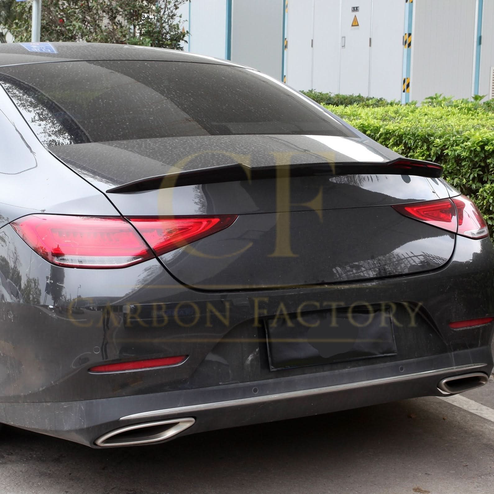 X Style Pre-Preg Carbon Fibre Boot Spoiler for Mercedes Benz C257 CLS Saloon 20-Present