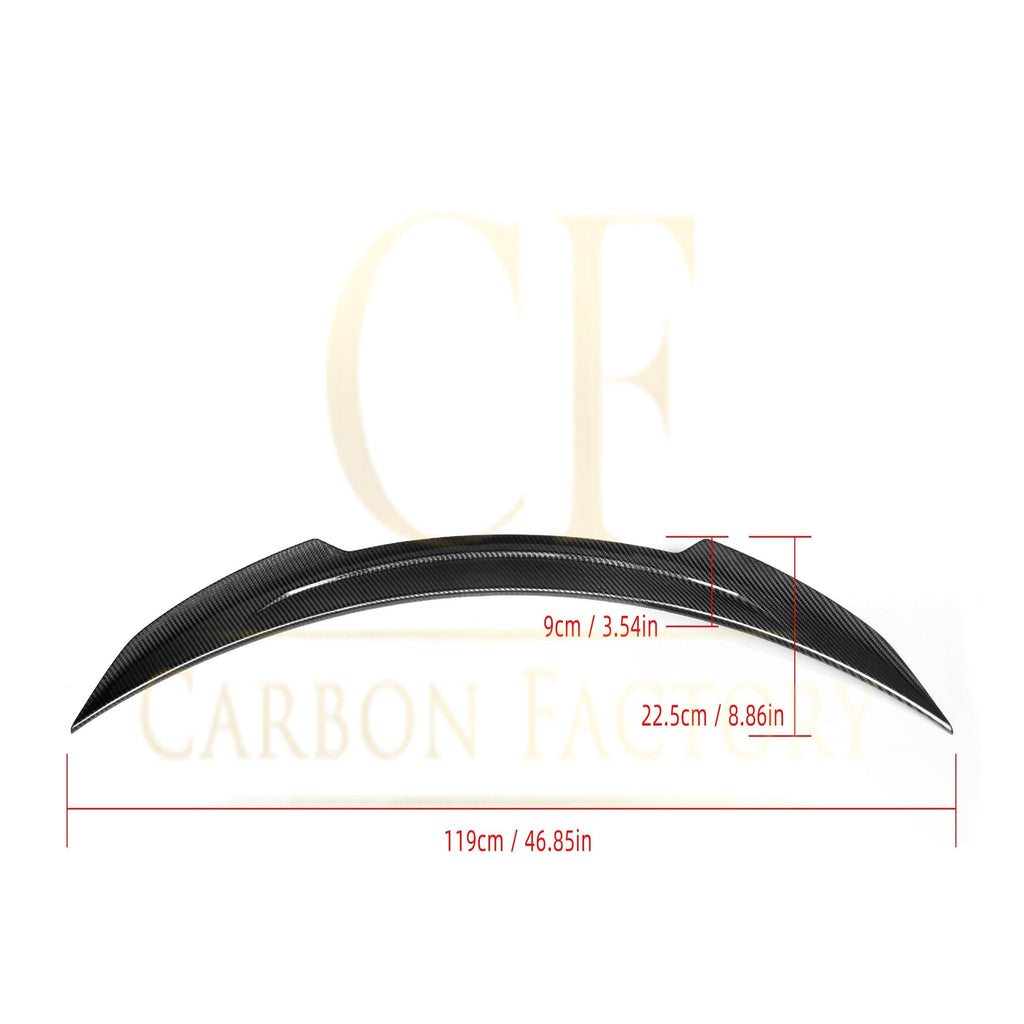 X Style Pre-Preg Carbon Fibre Boot Spoiler for Mercedes Benz C257 CLS Saloon 20-Present