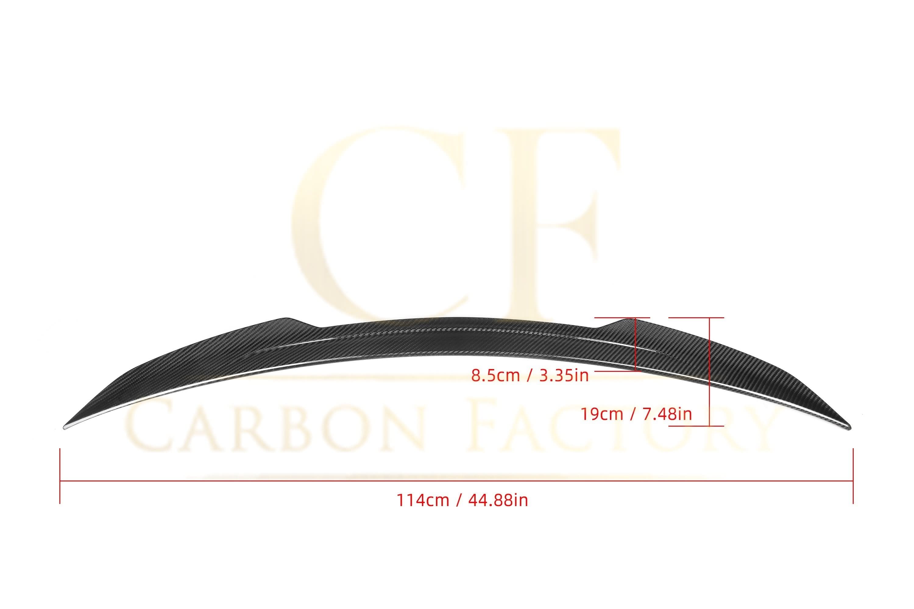 X Style Pre-Preg Carbon Fibre Boot Spoiler for Mercedes Benz W118 CLA 20-25