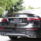 X Style Pre-Preg Carbon Fibre Boot Spoiler for Mercedes Benz W213 E Class Saloon 16-23