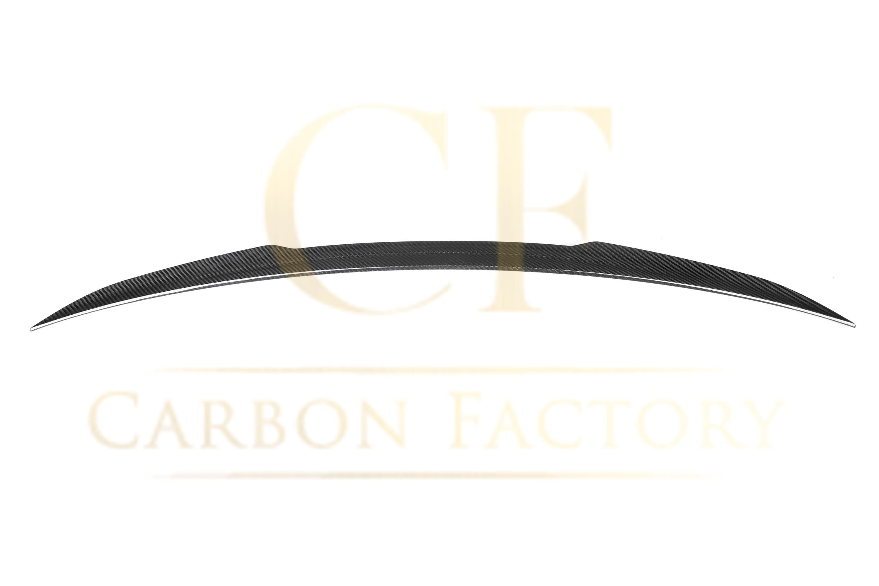X Style Pre-Preg Carbon Fibre Boot Spoiler for Mercedes Benz W213 E Class Saloon 16-23