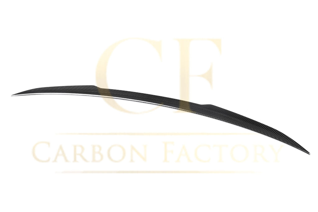 X Style Pre-Preg Carbon Fibre Boot Spoiler for Mercedes Benz W213 E Class Saloon 16-23