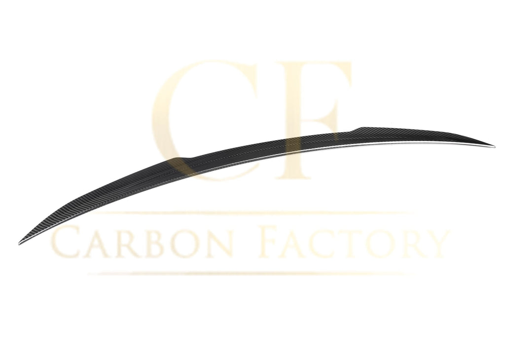 X Style Pre-Preg Carbon Fibre Boot Spoiler for Mercedes Benz W213 E Class Saloon 16-23