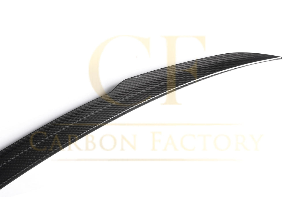 X Style Pre-Preg Carbon Fibre Boot Spoiler for Mercedes Benz W213 E Class Saloon 16-23