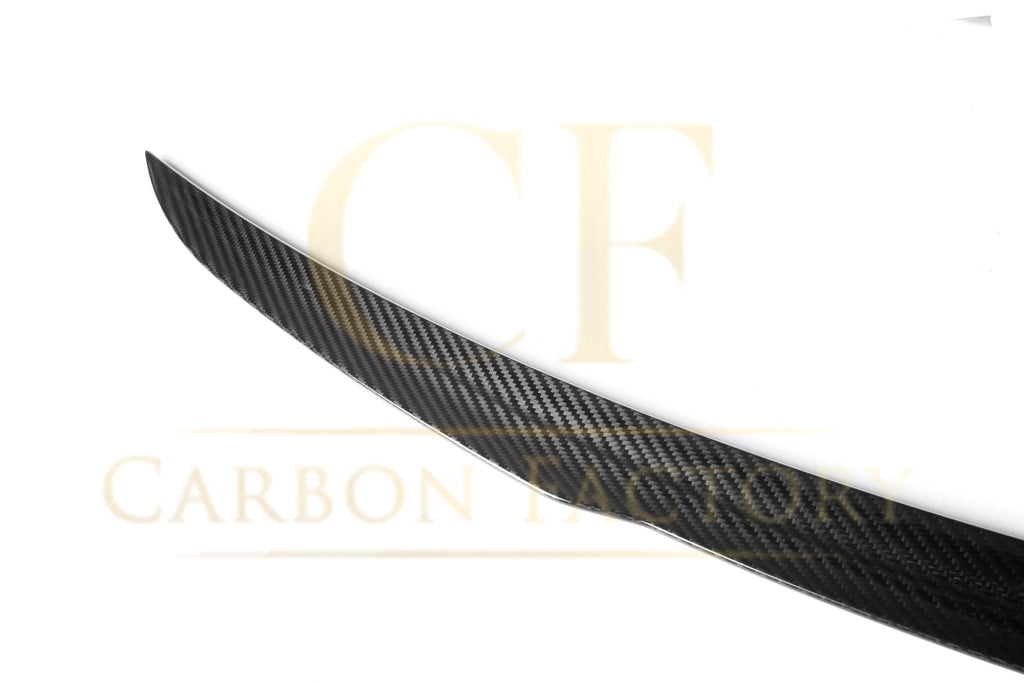 X Style Pre-Preg Carbon Fibre Boot Spoiler for Mercedes Benz W213 E Class Saloon 16-23