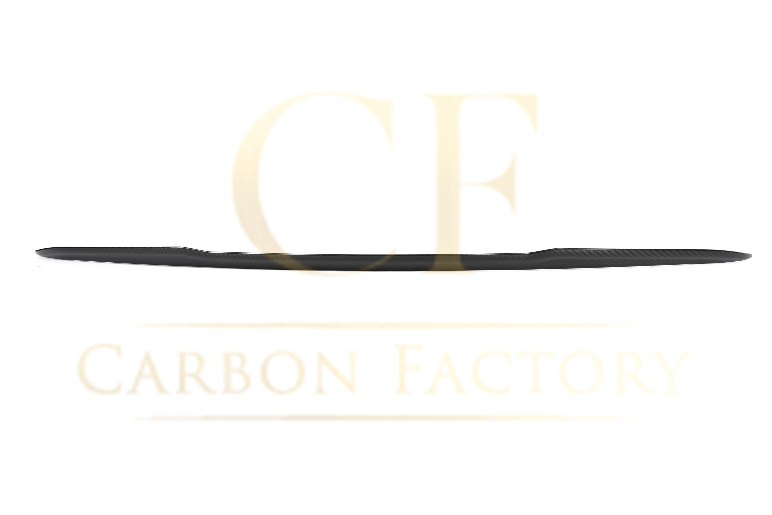 X Style Pre-Preg Carbon Fibre Boot Spoiler for Mercedes Benz W213 E Class Saloon 16-23
