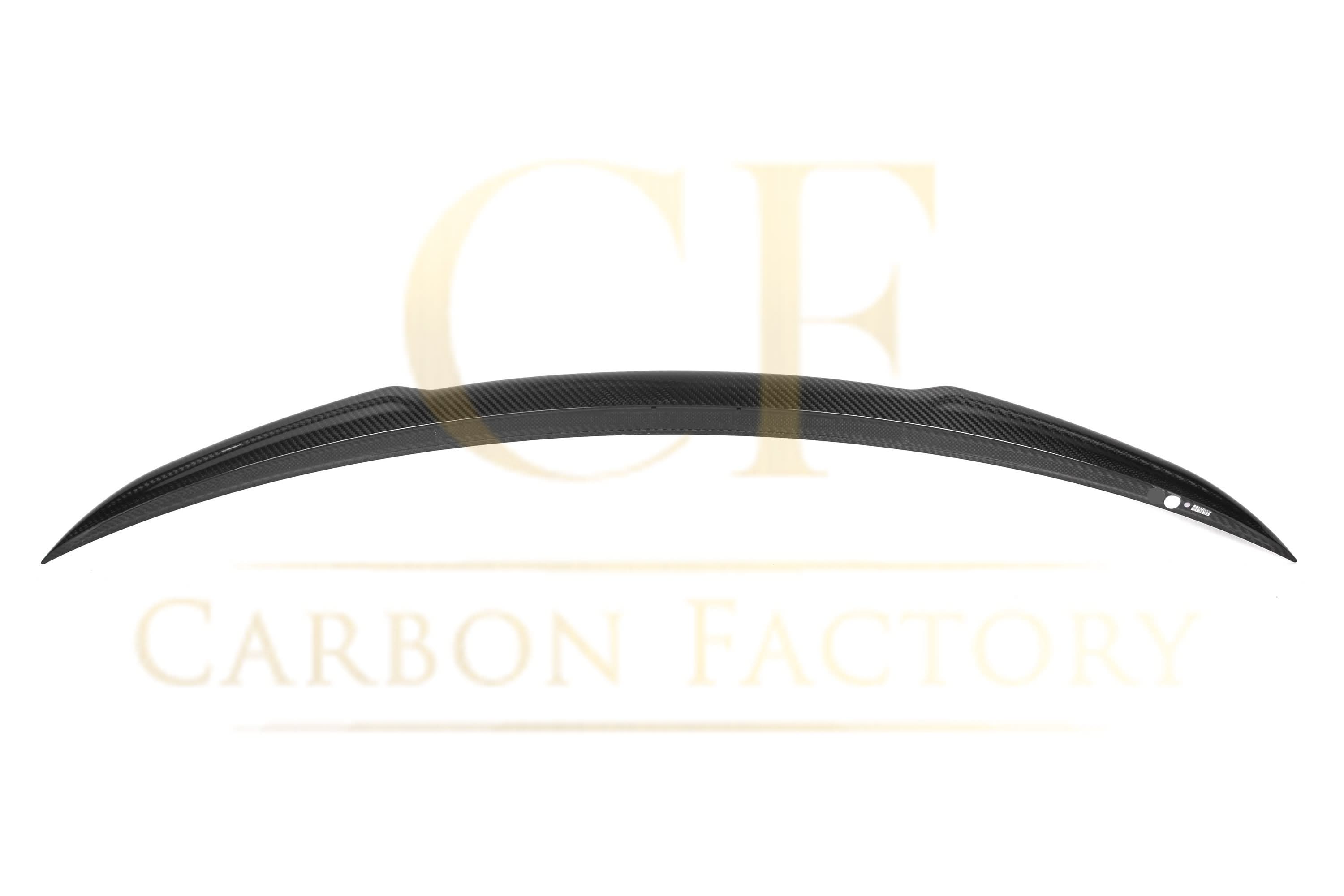 X Style Pre-Preg Carbon Fibre Boot Spoiler for Mercedes Benz W213 E Class Saloon 16-23