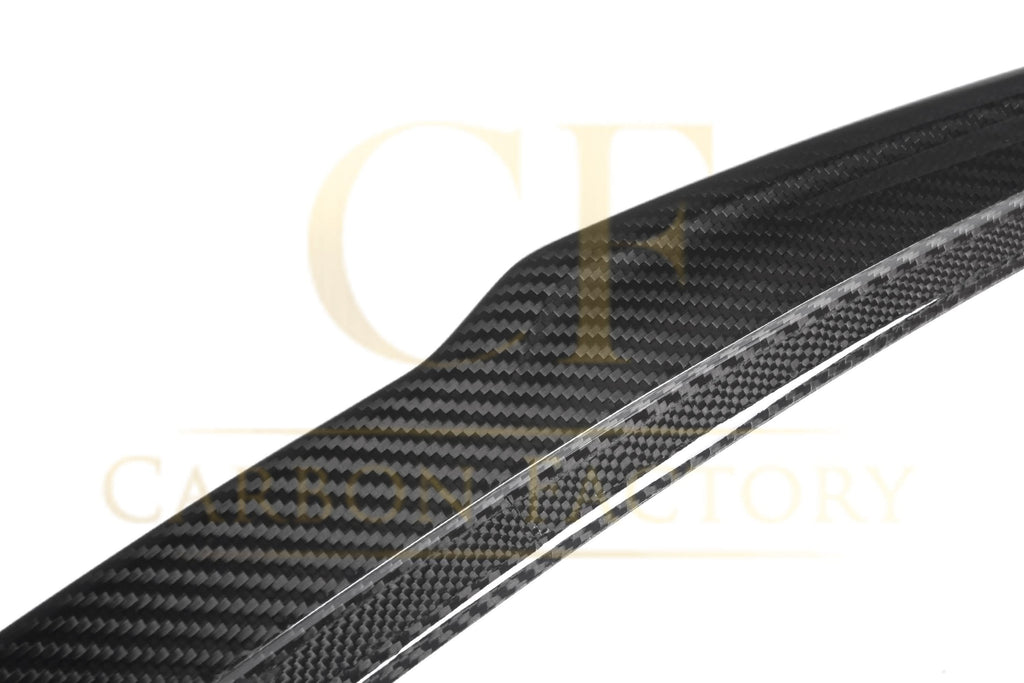 X Style Pre-Preg Carbon Fibre Boot Spoiler for Mercedes Benz W213 E Class Saloon 16-23